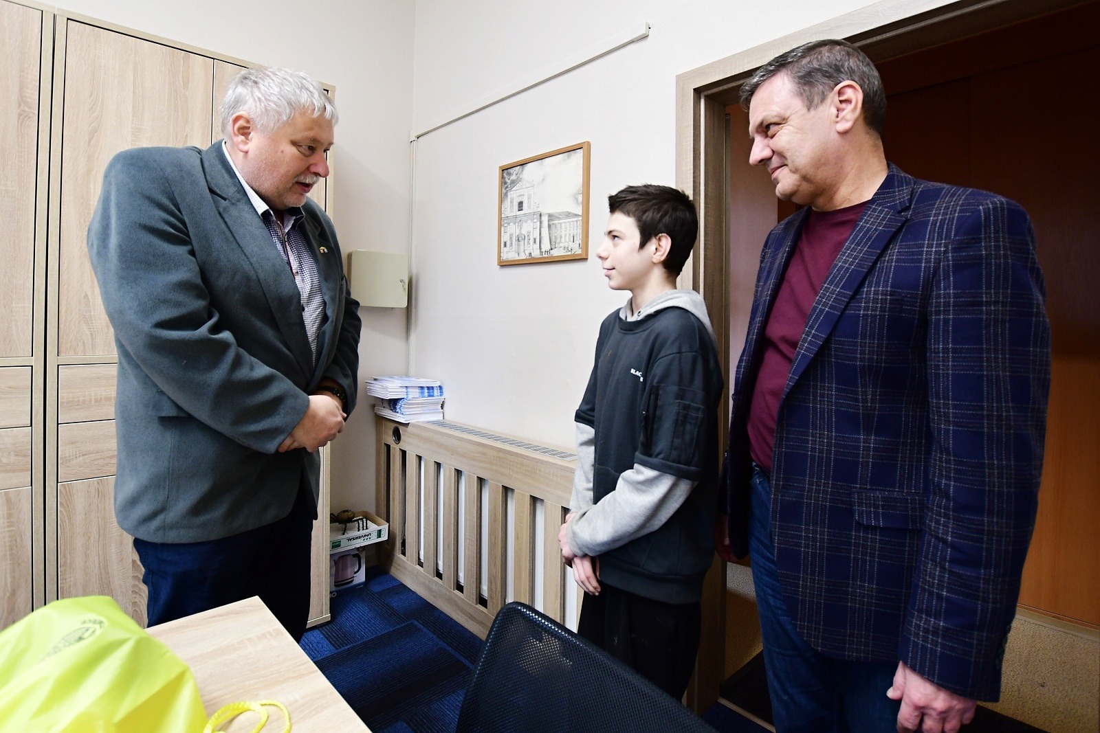 Starosta poděkoval poctivému školákovi, jenž vrátil nalezenou peněženku