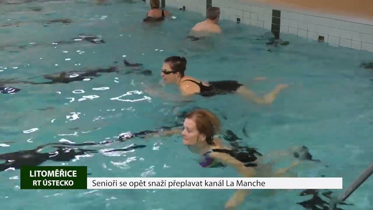 LITOMĚŘICE: Senioři se opět snaží přeplavat kanál La Manche