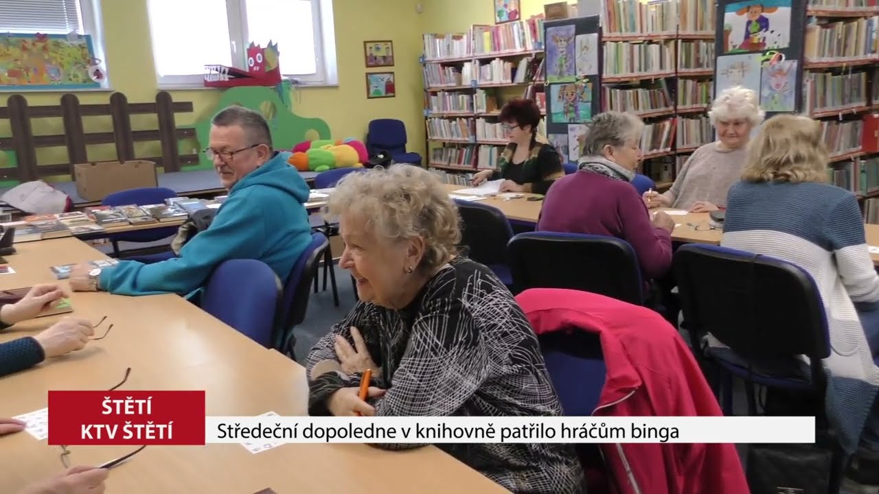 ŠTĚTÍ: Středeční dopoledne v knihovně patřilo hráčům bigna