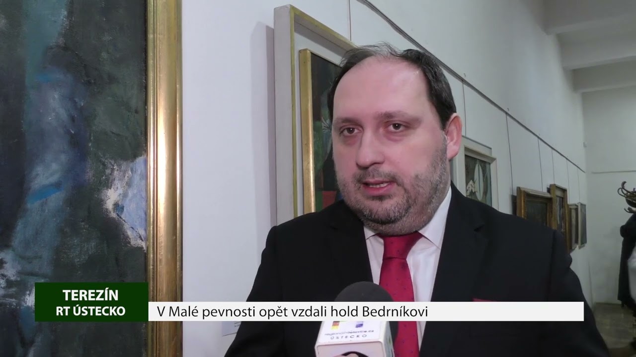 TEREZÍN: V Malé pevnosti opět vzdali hold Bedrníkovi