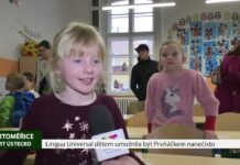 LITOMĚŘICE: Lingua Universal dětem umožnila být Prvňáčkem nanečisto