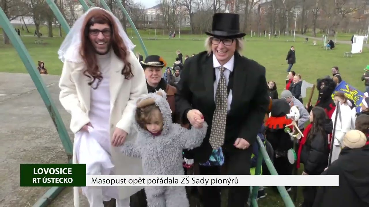 LOVOSICE: Masopust opět pořádala ZŠ Sady pionýrů