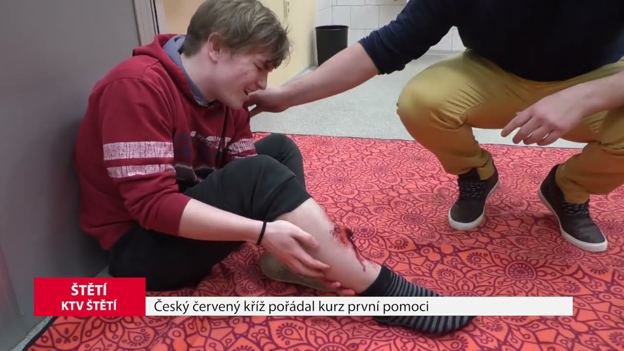 ŠTĚTÍ: Český červený kříž pořádal kurz první pomoci ŠTĚTÍ: Český červený kříž pořádal kurz první pomoci