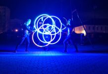 FOTOGALERIE: Štětí slavilo Hodinu Země světelnou show