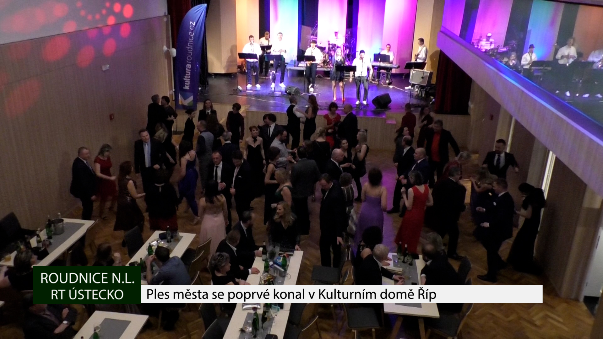 ROUDNICE N. L.: Ples města se poprvé konal v Kulturním domě Říp