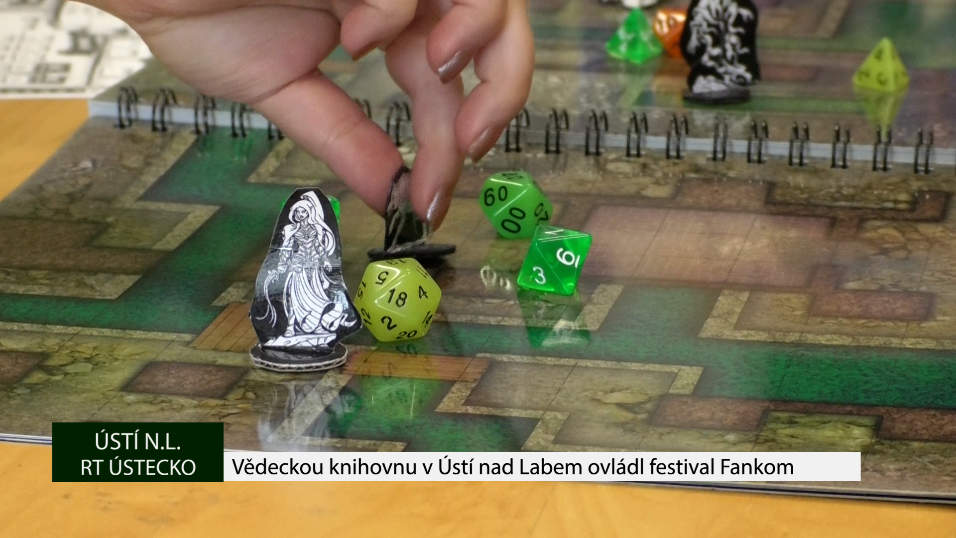 ÚSTÍ N.L.: Knihovnu Ústeckého kraje ovládl festival Fankom