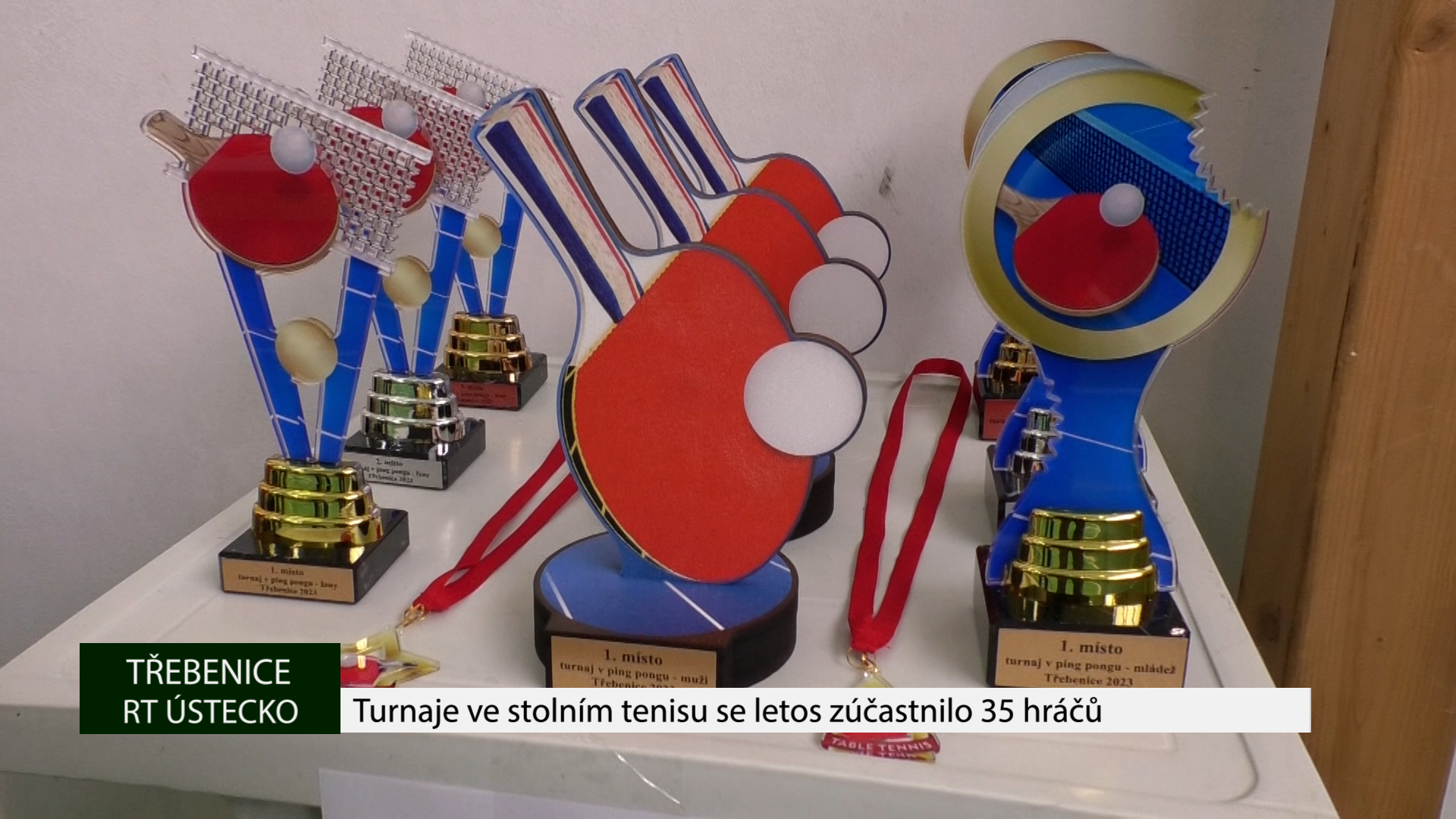 TŘEBENICE: Turnaje ve stolním tenisu se letos zúčastnilo 35 hráčů