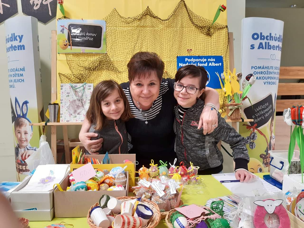 Děti z Dětského domova v Litoměřicích otevřou svůj Obchůdek