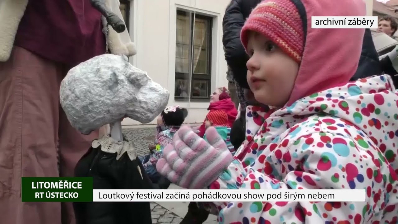 LITOMĚŘICE: Loutkový festival začal pohádkovou show pod širým nebem