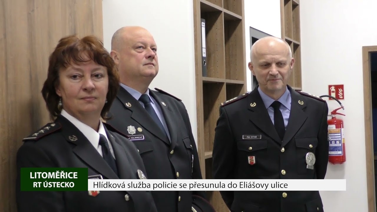 LITOMĚŘICE: Hlídková služba policie se přesunula do Eliášovy ulice