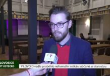 LOVOSICE: V LOVO Divadle proběhlo neformální setkání občanů se starostou