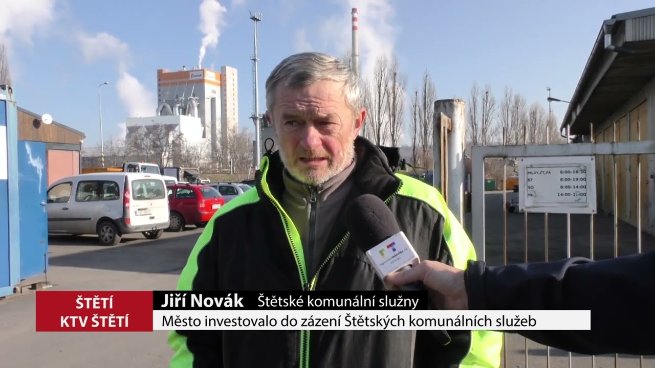 ŠTĚTÍ: Město investovalo do zázemí Štětských komunálních služeb