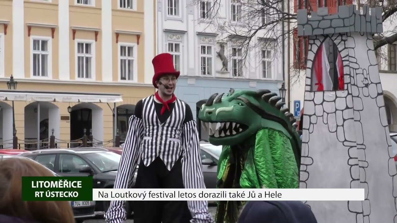 LITOMĚŘICE: Na Loutkový festival letos dorazili také Jů a Hele