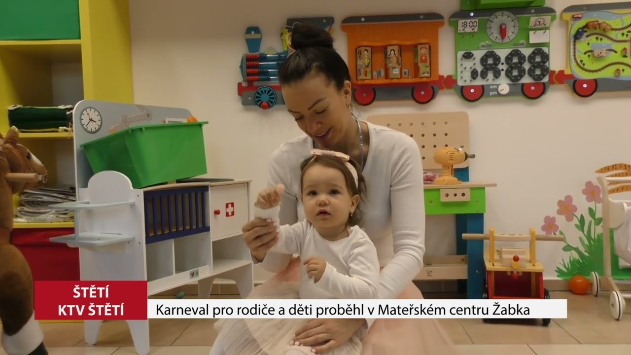 ŠTĚTÍ: Karneval pro rodiče a děti proběhl v Mateřském centru Žabka