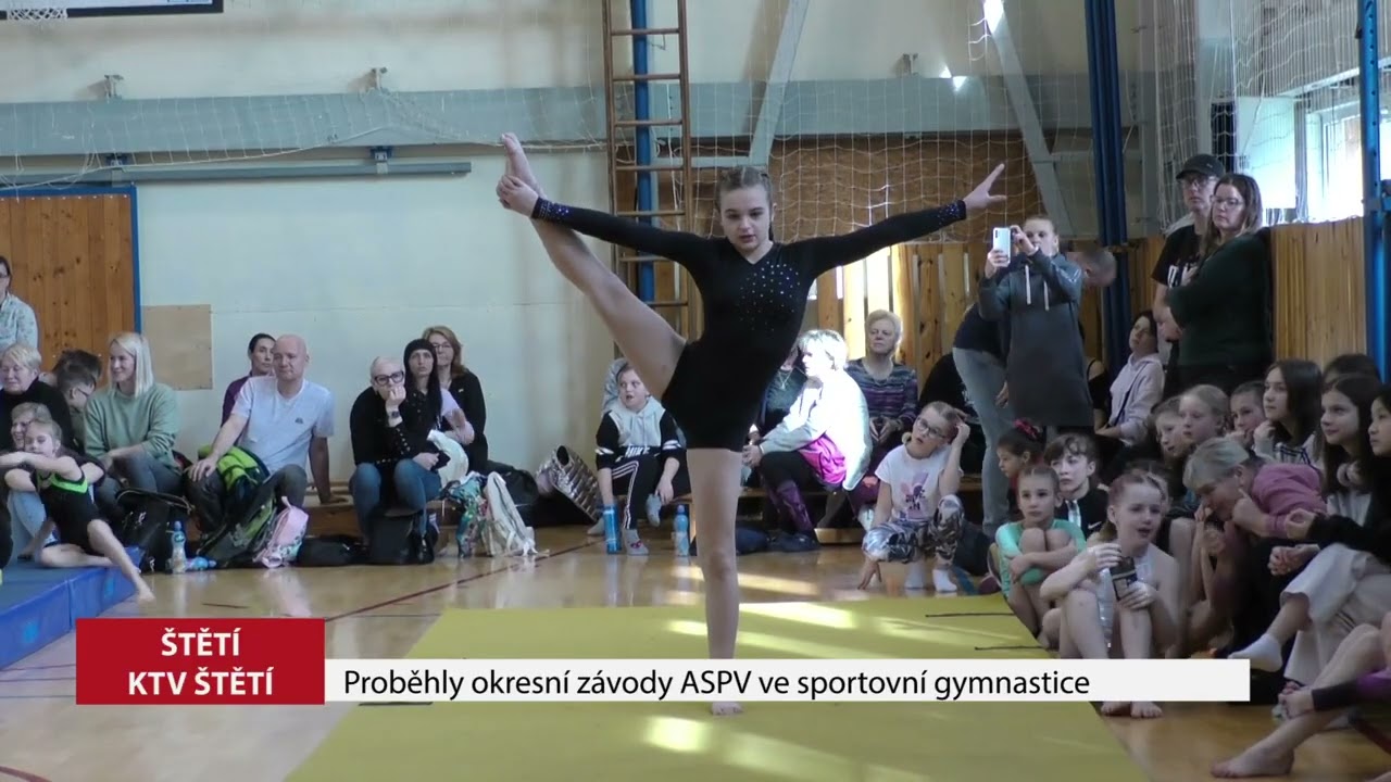 ŠTĚTÍ: Proběhly okresní závody ASPV ve sportovní gymnastice