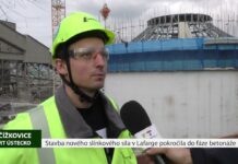 ČÍŽKOVICE: Stavba nového slínkového sila v Lafarge pokročila do fáze betonáže