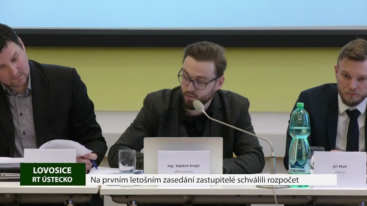 LOVOSICE: Na prvním letošním zasedání zastupitelé schválili rozpočet