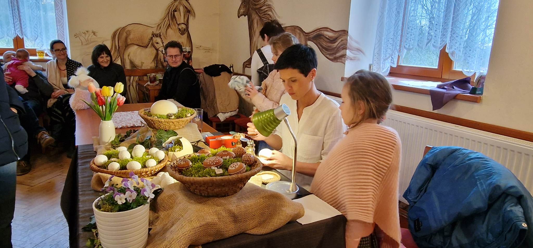 FOTOGALERIE: Velikonoční jarmark na Hlinné