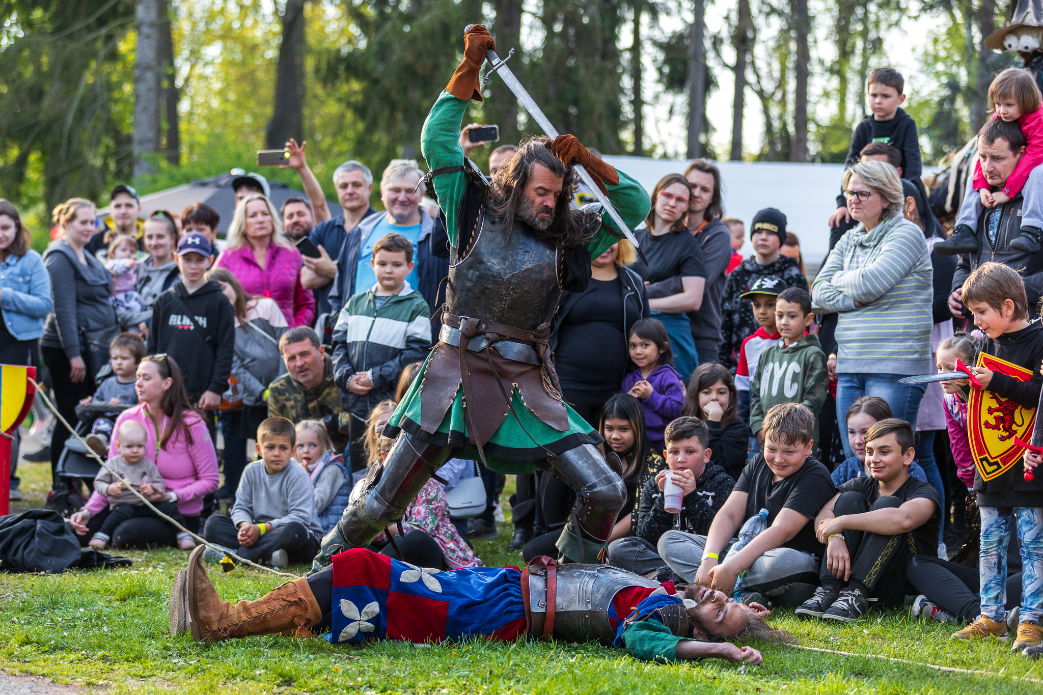 Pálení čarodějnic v Libochovicích bude s ukázkami středověkých soubojů