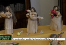 LIBOCHOVICE: Na zámku začaly speciální Velikonoční prohlídky pro děti