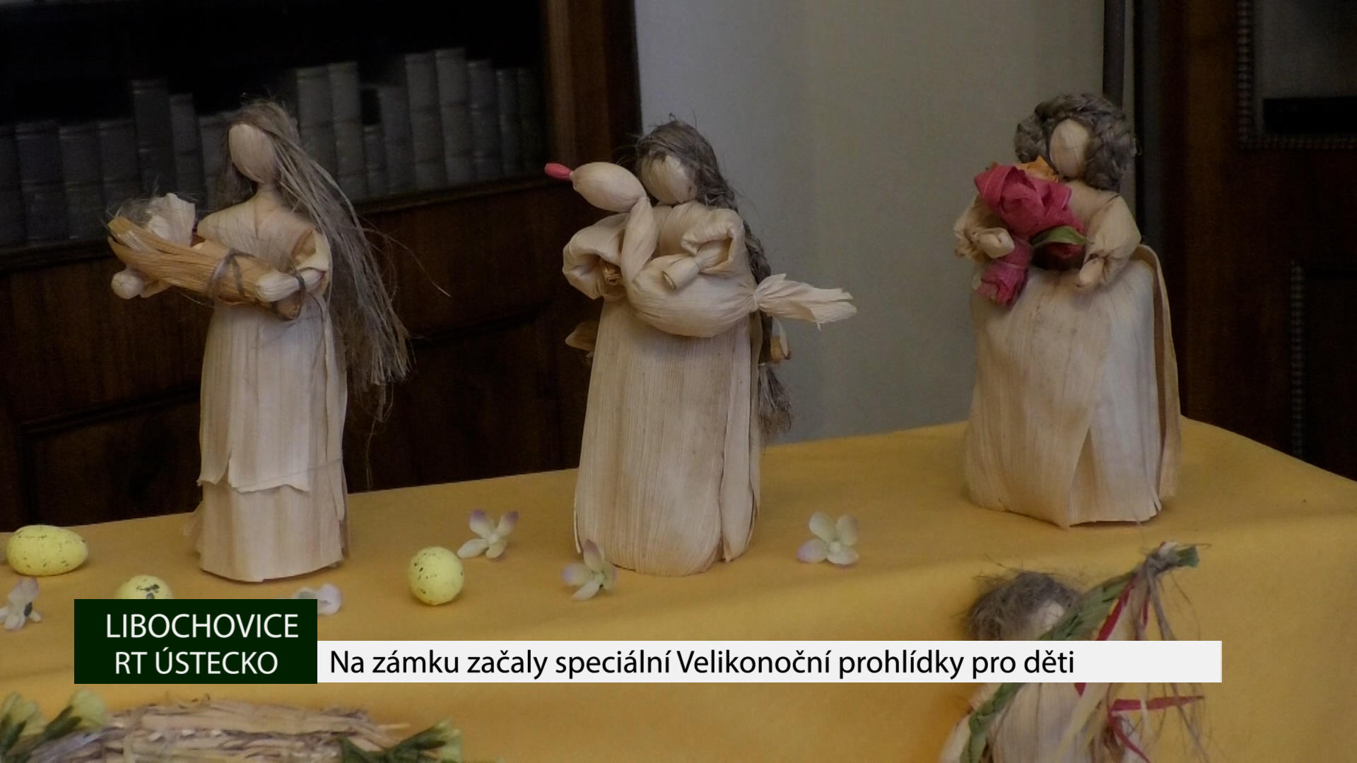 LIBOCHOVICE: Na zámku začaly speciální Velikonoční prohlídky pro děti