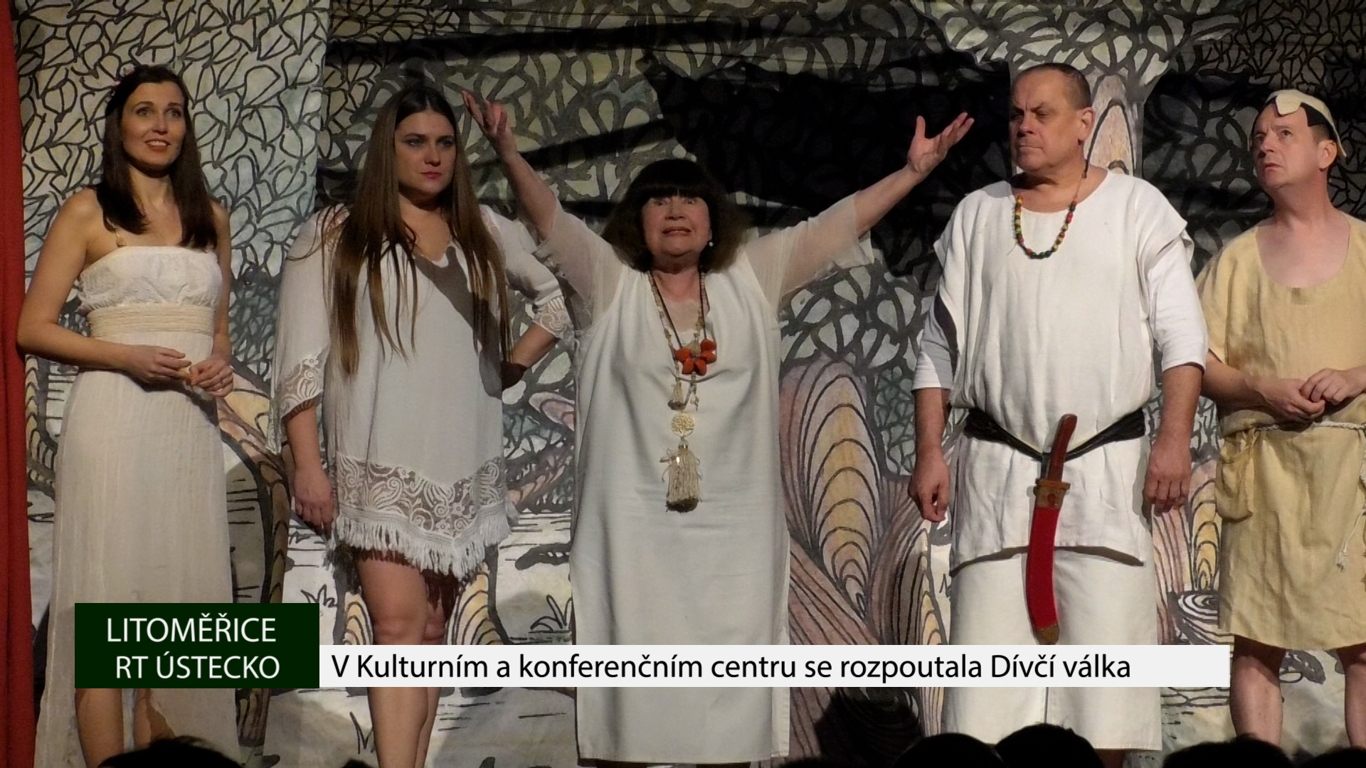 LITOMĚŘICE: V Kulturním a konferenčním centru se rozpoutala Dívčí válka