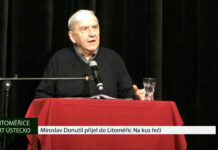 LITOMĚŘICE: Miroslav Donutil přijel do Litoměřic Na kus řeči