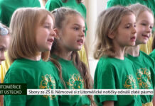 LITOMĚŘICE: Sbory ze ZŠ Boženy Němcové si z Litoměřické notičky odnáší zlaté pásmo