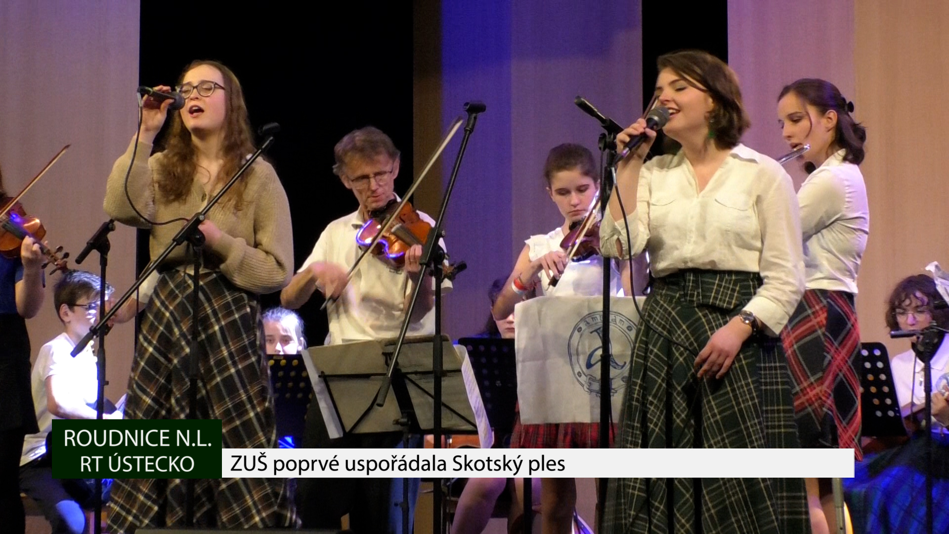 ROUDNICE N. L.: ZUŠ poprvé uspořádala Skotský ples