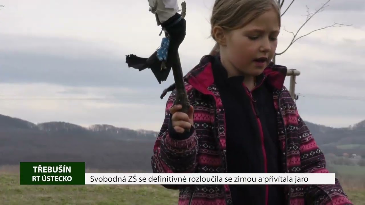 TŘEBUŠÍN: Svobodná ZŠ se definitivně rozloučila se zimou a přivítala jaro