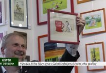 ÚŠTĚK: Výstava Jiřího Slívy byla v Galerii zahájena křtem jeho grafiky