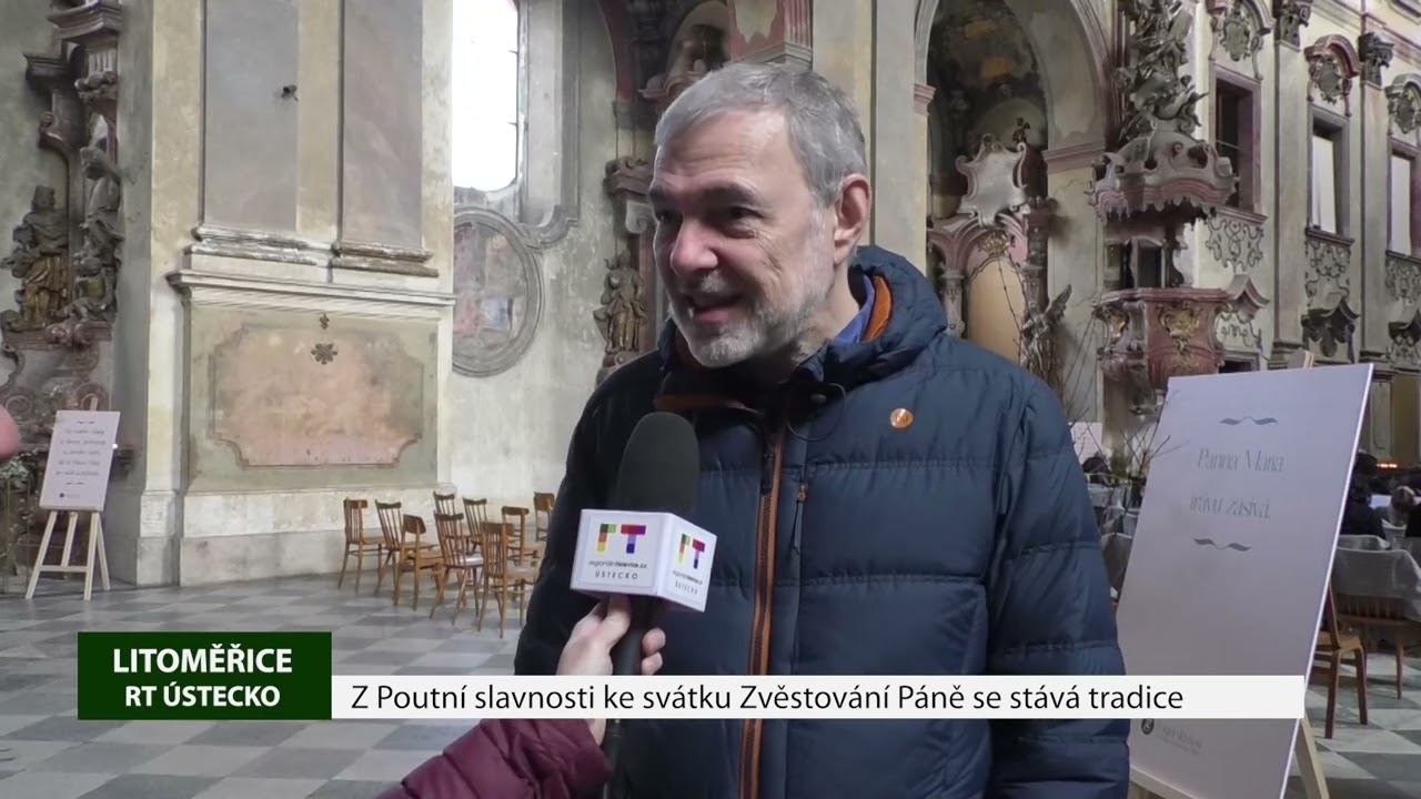 LITOMĚŘICE: Z Poutní slavnosti ke svátku Zvěstování Páně se stává tradice