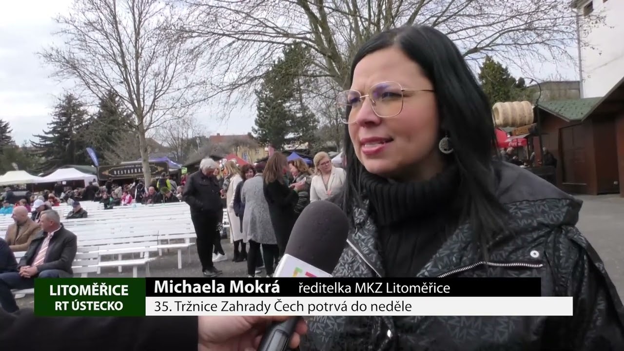 LITOMĚŘICE: 35. Tržnice Zahrady Čech potrvá do neděle