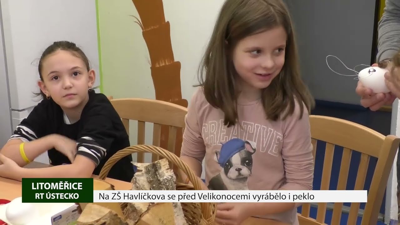 LITOMĚŘICE: Na ZŠ Havlíčkova se před Velikonocemi vyrábělo i peklo