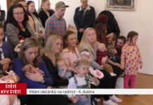 ŠTĚTÍ: Vítání občánků na radnici 4. dubna (reportáž + záznam)
