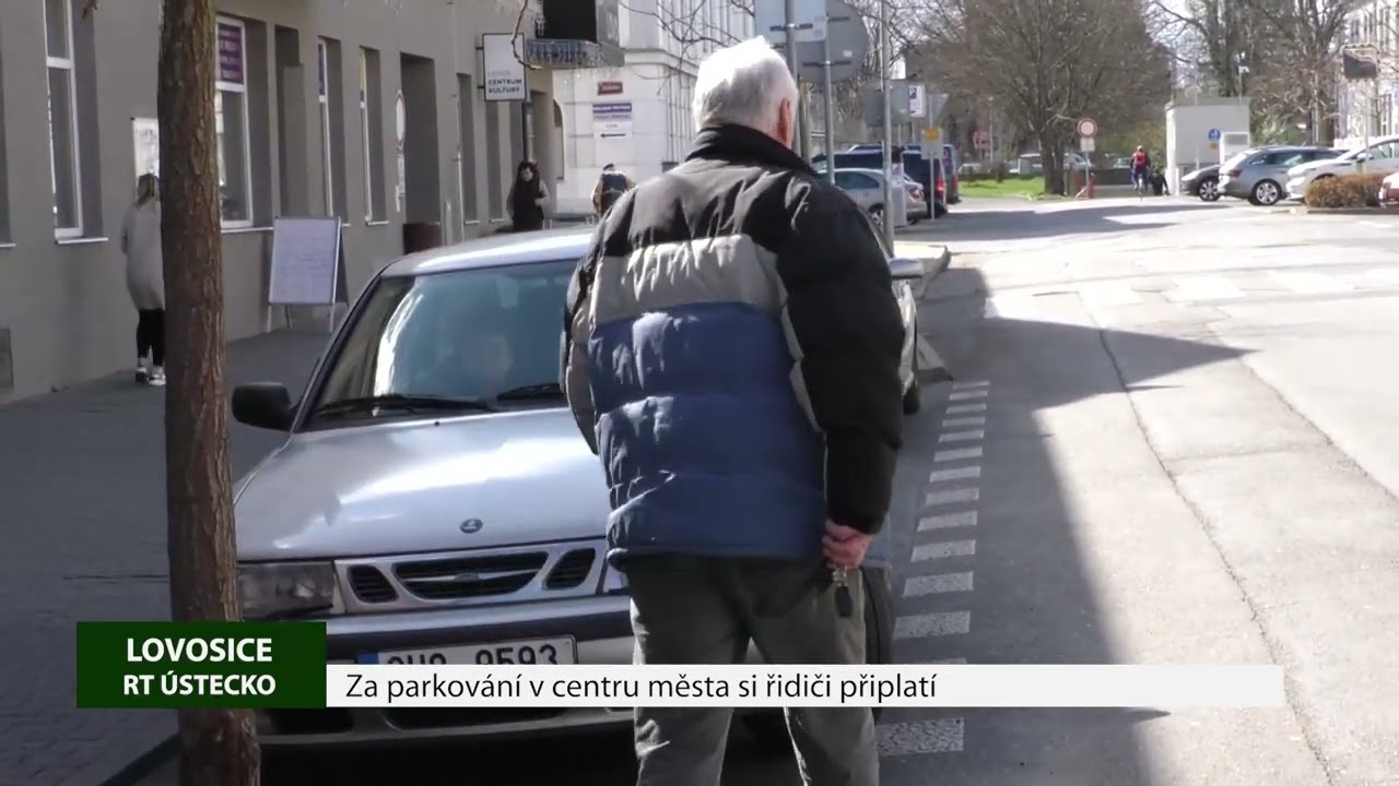 LOVOSICE: Za parkování v centru města si řidiči připlatí