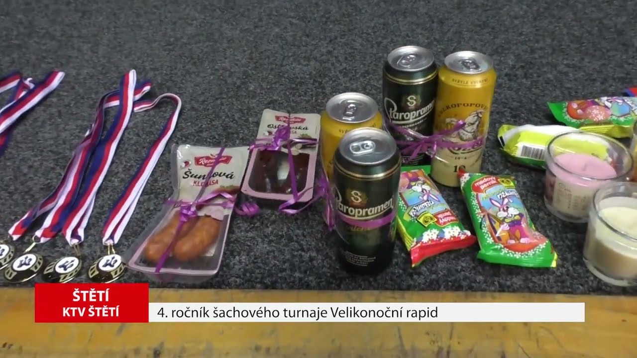 ŠTĚTÍ: 4. ročník šachového turnaje Velikonoční rapid