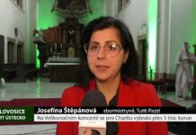 LOVOSICE: Na Velikonočním koncertě se pro Charitu vybralo přes 5 tisíc korun