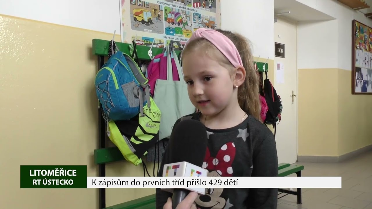 LITOMĚŘICE: K zápisům do prvních tříd přišlo 429 dětí