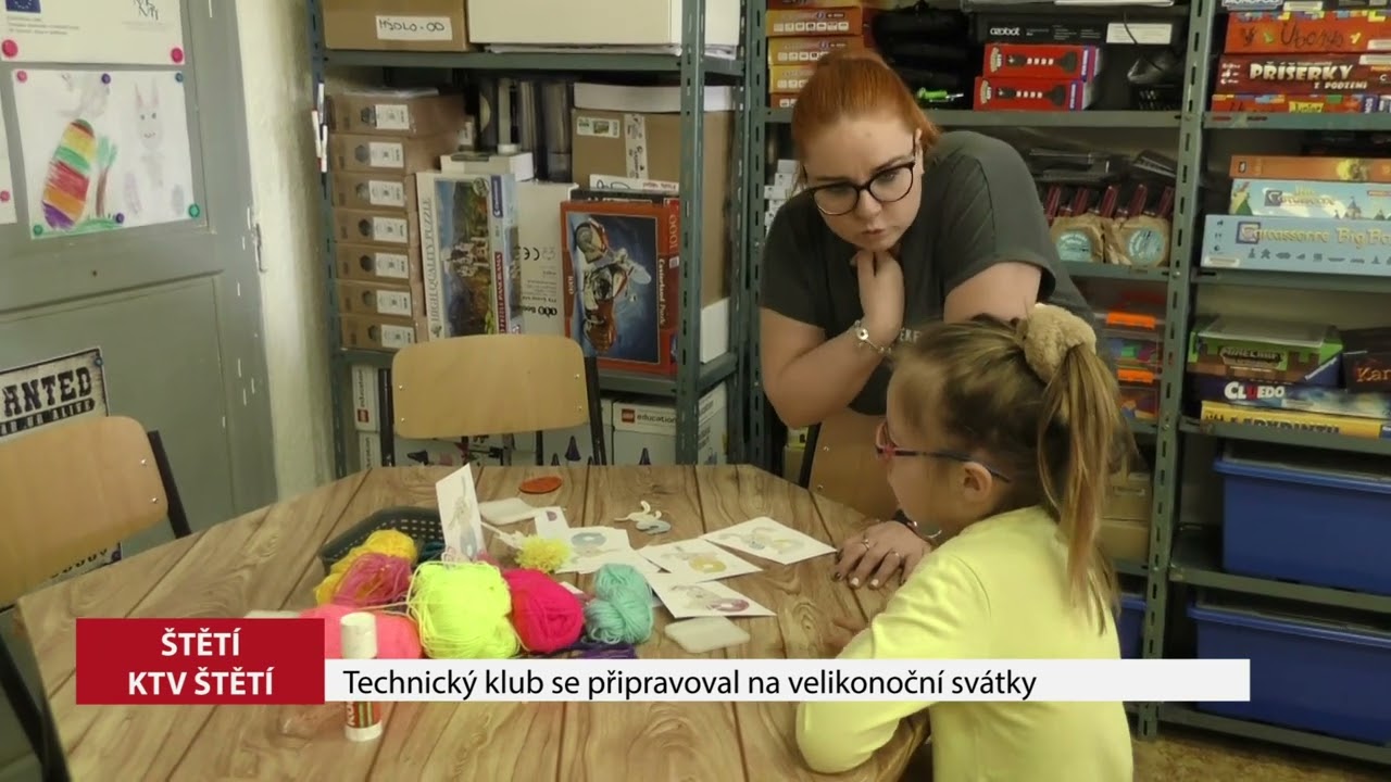 ŠTĚTÍ: Technický klub se připravoval na velikonoční svátky
