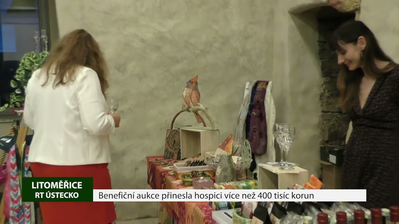 LITOMĚŘICE: Benefiční aukce přinesla hospici více než 400 tisíc korun