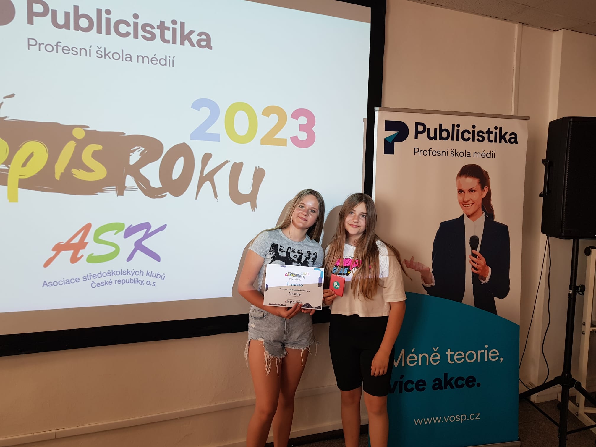 ZŠ Antonína Baráka má nejlepší časopis Ústeckého kraje za rok 2023