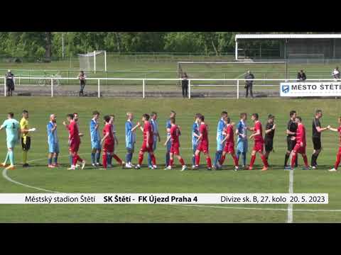 Fotbal SK Štětí – FK Újezd Praha 4 0:2 (20.5.2023)