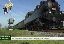 LITOMĚŘICKO: Po Švestkové dráze opět jezdila parní lokomotiva