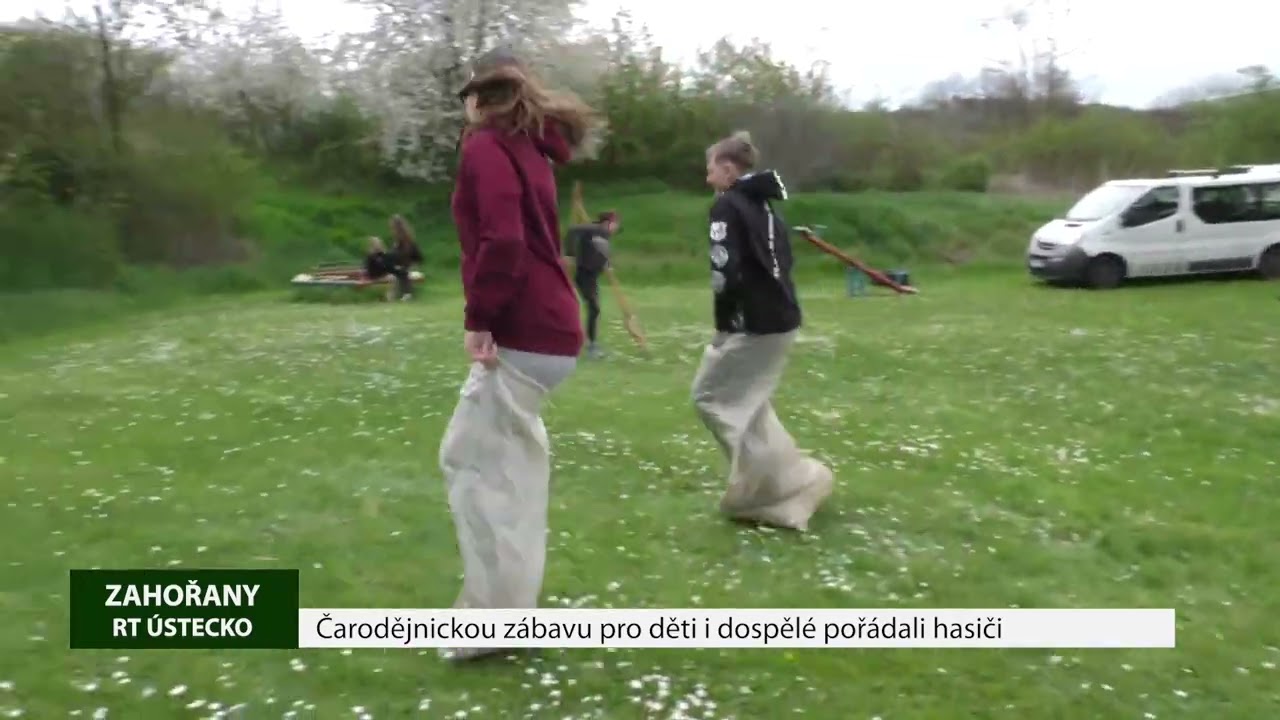 ZAHOŘANY: Čarodějnickou zábavu pro děti i dospělé pořádali hasiči