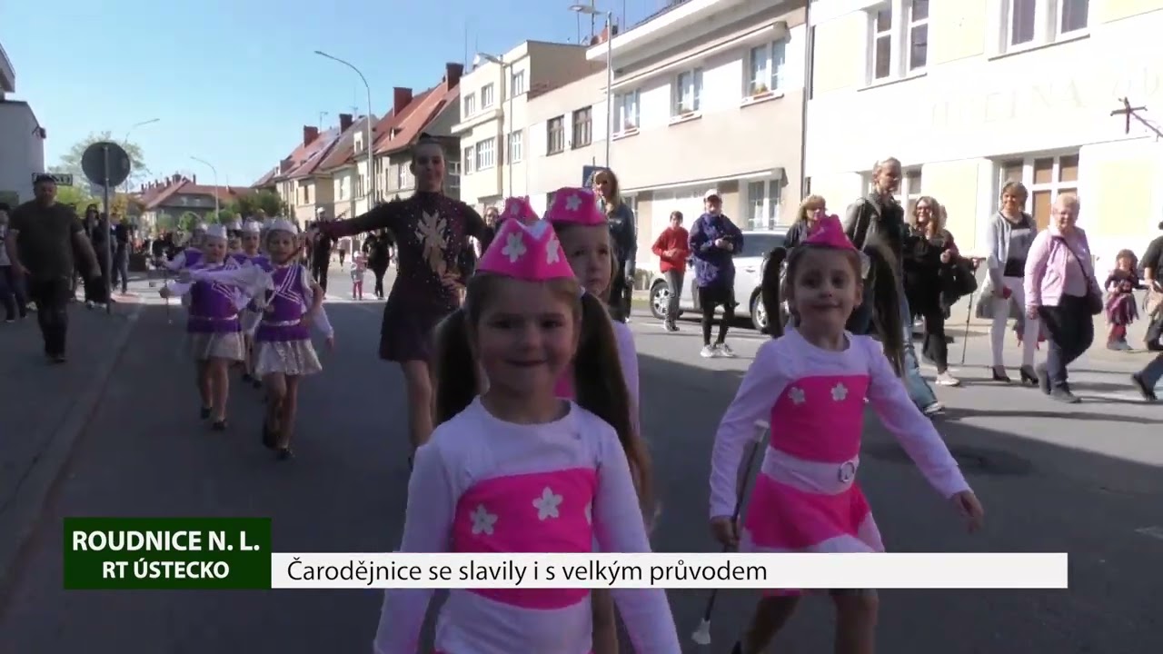 ROUDNICE N. L.: Čarodějnice se slavily i s velkým průvodem