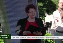 LITOMĚŘICE: Lidé uctili památku padlých na hřbitově a u krematoria Richard