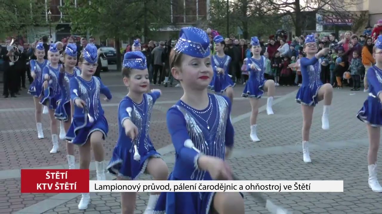 ŠTĚTÍ: Lampionový průvod, pálení čarodějnic a ohňostroj ve Štětí