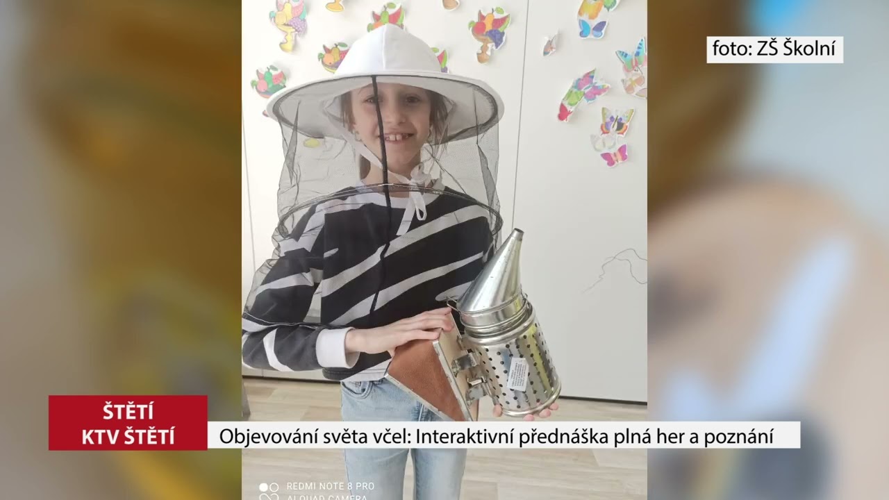 ŠTĚTÍ: Objevování světa včel: Interaktivní přednáška plná her a poznání