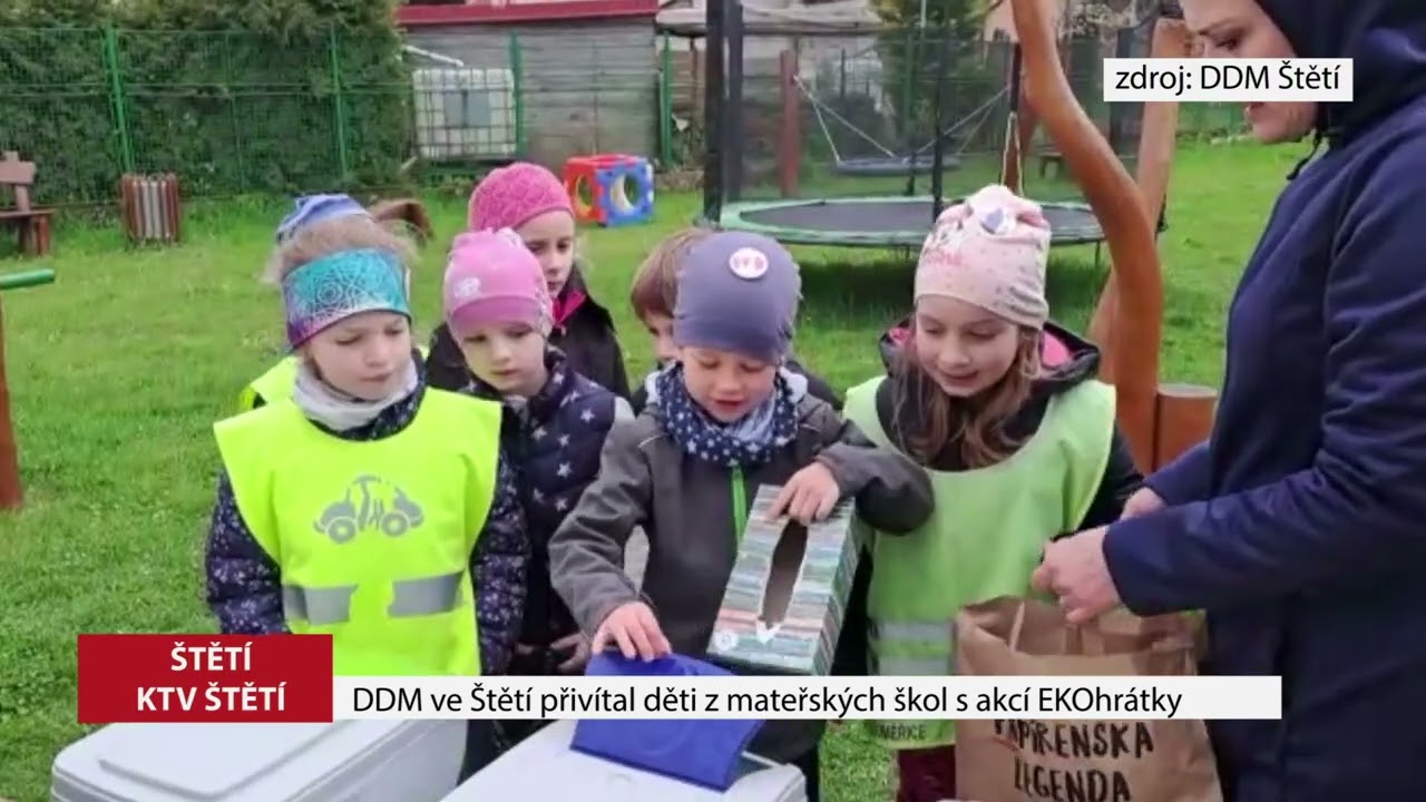 ŠTĚTÍ: DDM ve Štětí přivítal děti z mateřských škol s akcí EKO-hrátky